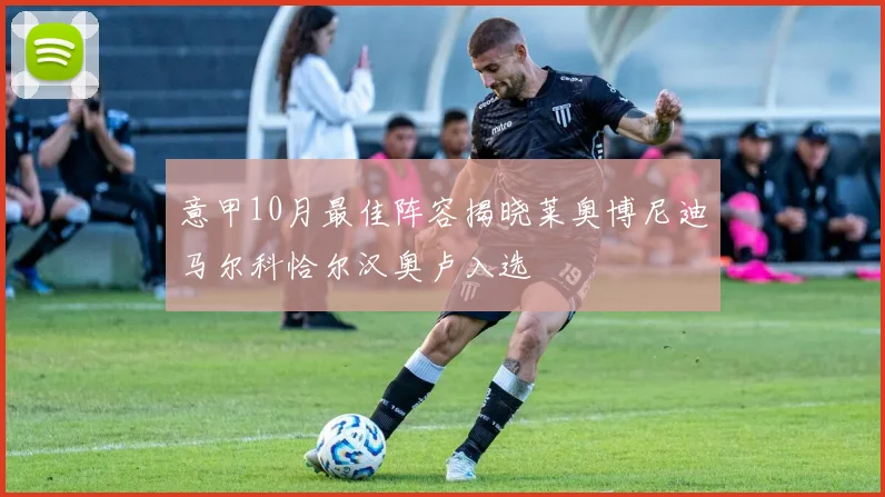 意甲10月最佳阵容揭晓莱奥博尼迪马尔科恰尔汉奥卢入选